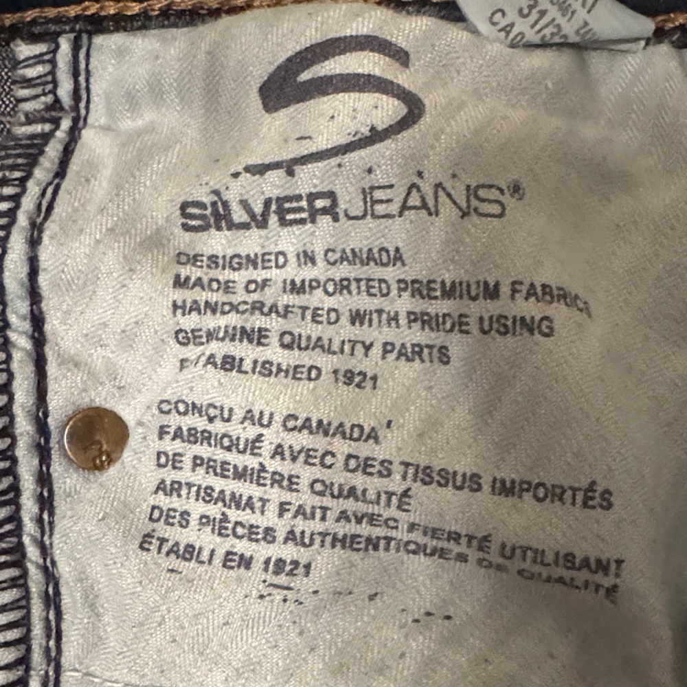 Classic Silver dark blue Women's Jeans - Picture 4 of 4